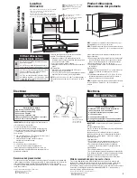 Предварительный просмотр 3 страницы Whirlpool MH3185XPS Installation Instructions Manual