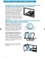 Предварительный просмотр 10 страницы Whirlpool MH6130XE Use And Care Manual