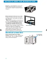 Предварительный просмотр 12 страницы Whirlpool MH6130XE Use And Care Manual