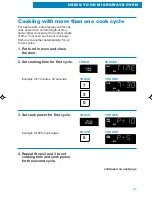 Предварительный просмотр 27 страницы Whirlpool MH6130XE Use And Care Manual