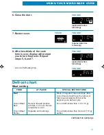 Предварительный просмотр 31 страницы Whirlpool MH6130XE Use And Care Manual