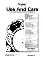 Whirlpool MH6150XH Use And Care Manual предпросмотр