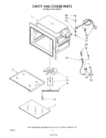 Предварительный просмотр 5 страницы Whirlpool MH6600XM-2 Parts List