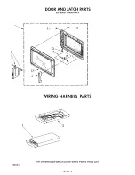 Предварительный просмотр 9 страницы Whirlpool MH6600XM-2 Parts List