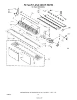 Предварительный просмотр 13 страницы Whirlpool MH6600XM-2 Parts List