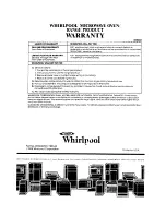 Preview for 24 page of Whirlpool MH6600XM Use And Care Manual