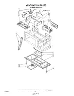 Preview for 14 page of Whirlpool MH6600XV-0 Parts List