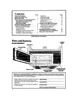 Предварительный просмотр 2 страницы Whirlpool MH6600XV Use & Care Manual