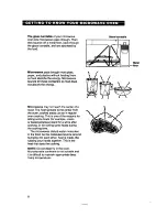 Предварительный просмотр 8 страницы Whirlpool MH7135XE Use And Care Manual