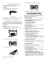 Предварительный просмотр 14 страницы Whirlpool MH8150XM Use & Care Manual