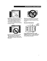 Предварительный просмотр 7 страницы Whirlpool MH9115XB Use And Care Manual