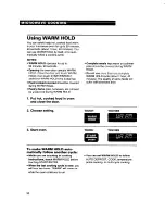 Предварительный просмотр 30 страницы Whirlpool MH9115XB Use And Care Manual