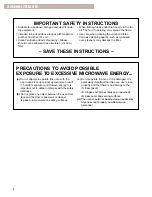 Preview for 4 page of Whirlpool MHE13XH Troubleshooting Manual