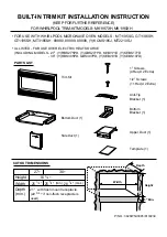 Whirlpool MK1197XH Installation Instruction preview