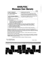 Предварительный просмотр 40 страницы Whirlpool MS1060XY User Manual