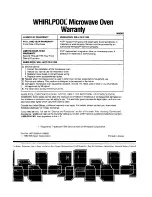 Предварительный просмотр 40 страницы Whirlpool MS1600XW Use & Care Manual