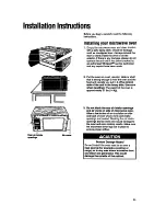 Предварительный просмотр 25 страницы Whirlpool MS3080XY User Manual