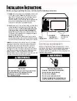 Preview for 5 page of Whirlpool MT1130SG Use & Care Manual