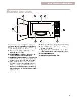 Preview for 9 page of Whirlpool MT1130SG Use & Care Manual