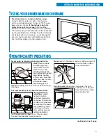 Предварительный просмотр 9 страницы Whirlpool MT1135SG Use & Care Manual