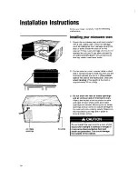 Предварительный просмотр 30 страницы Whirlpool MT2100XY User Manual