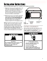 Предварительный просмотр 5 страницы Whirlpool MT4110SK Use & Care Manual