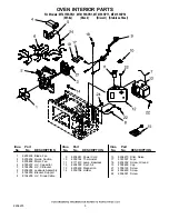 Preview for 5 page of Whirlpool MT4155SPB1 Parts List