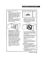 Предварительный просмотр 5 страницы Whirlpool MT7076XD Use And Care Manual