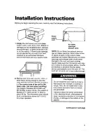 Предварительный просмотр 9 страницы Whirlpool MT7076XD Use And Care Manual