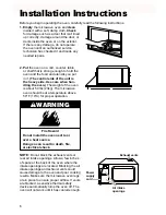 Предварительный просмотр 6 страницы Whirlpool MT9102SF Use And Care Manual