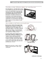 Предварительный просмотр 11 страницы Whirlpool MT9102SF Use And Care Manual