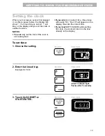 Предварительный просмотр 17 страницы Whirlpool MT9102SF Use And Care Manual