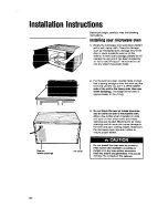 Предварительный просмотр 30 страницы Whirlpool MTZ080XY User Manual