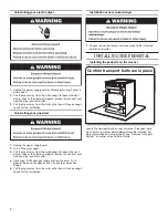 Preview for 4 page of Whirlpool MVWC700VJ - Centennial Washer Installation Instructions Manual
