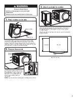 Предварительный просмотр 5 страницы Whirlpool MVWC700VJ - Centennial Washer Installation Instructions Manual