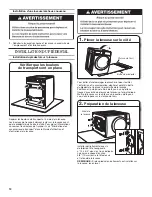 Предварительный просмотр 12 страницы Whirlpool MVWC700VJ - Centennial Washer Installation Instructions Manual