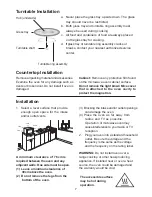 Предварительный просмотр 9 страницы Whirlpool MW-25BG Instruction Manual