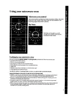 Предварительный просмотр 5 страницы Whirlpool MW1000XS Use & Care Manual