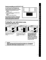 Предварительный просмотр 9 страницы Whirlpool MW1000XS Use & Care Manual