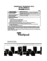 Предварительный просмотр 16 страницы Whirlpool MW1000XS Use & Care Manual