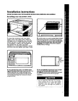 Предварительный просмотр 7 страницы Whirlpool MW1000XW Use & Care Manual