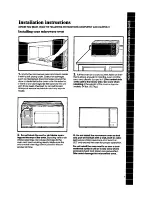 Предварительный просмотр 7 страницы Whirlpool MW1200XS Use & Care Manual