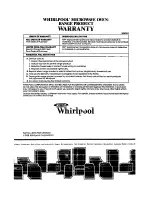 Предварительный просмотр 16 страницы Whirlpool MW1200XS Use & Care Manual