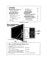 Предварительный просмотр 2 страницы Whirlpool MW1500XP Use & Care Manual