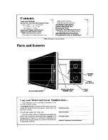 Предварительный просмотр 2 страницы Whirlpool MW3200XP Use & Care Manual