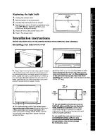 Предварительный просмотр 7 страницы Whirlpool MW3200XP Use & Care Manual