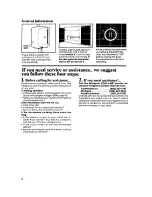 Предварительный просмотр 12 страницы Whirlpool MW3200XP Use & Care Manual