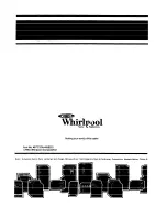 Preview for 16 page of Whirlpool MW3200XS Use And Care Manual