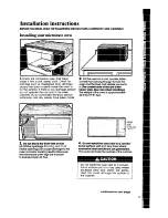 Предварительный просмотр 19 страницы Whirlpool MW3500XW Use And Care Manual