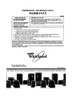 Предварительный просмотр 28 страницы Whirlpool MW3500XW Use And Care Manual